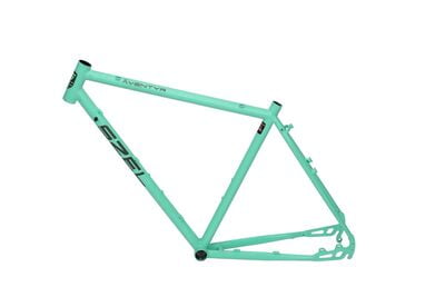 SZEL AVENTYR Reynolds Chromoly Steel Bike Frame - Colour: Pale Green