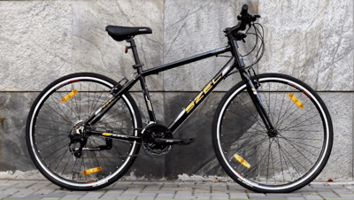 SZEL ZIRIZ SPORT Alloy Hybrid Bike - Colour: Black