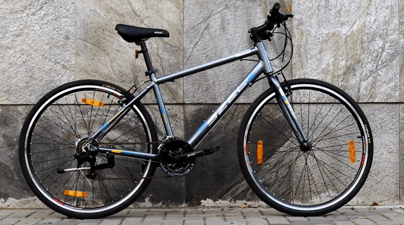 SZEL ZIRIZ Alloy Hybrid Bike - Colour: Mettalic Grey
