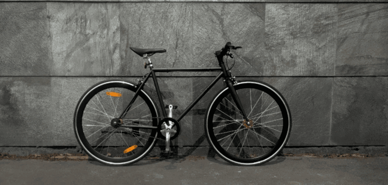 SZEL EINZ Steel Fixie Single Speed Bike - Colour : Matt Black