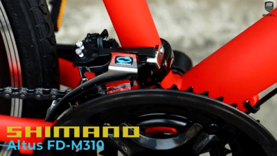 SZEL GRAFIT Alloy Hybrid Bike - Colour : Matt Red