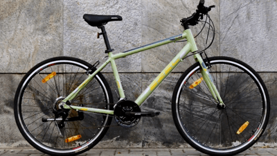 SZEL ZIRIZ SPORT Alloy Hybrid Bike - Colour: Olive Green