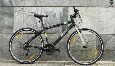 SZEL GRAFIT Alloy Hybrid Bike - Colour : Matt Black