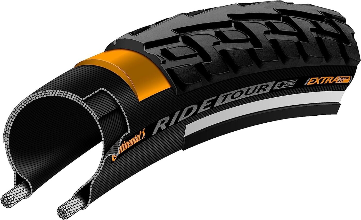 Continental Tour Ride, MTB Bicycle Tyre, 26 x 1.75 Continental Tour Ride, MTB Bicycle Tyre, 26 x 1.75