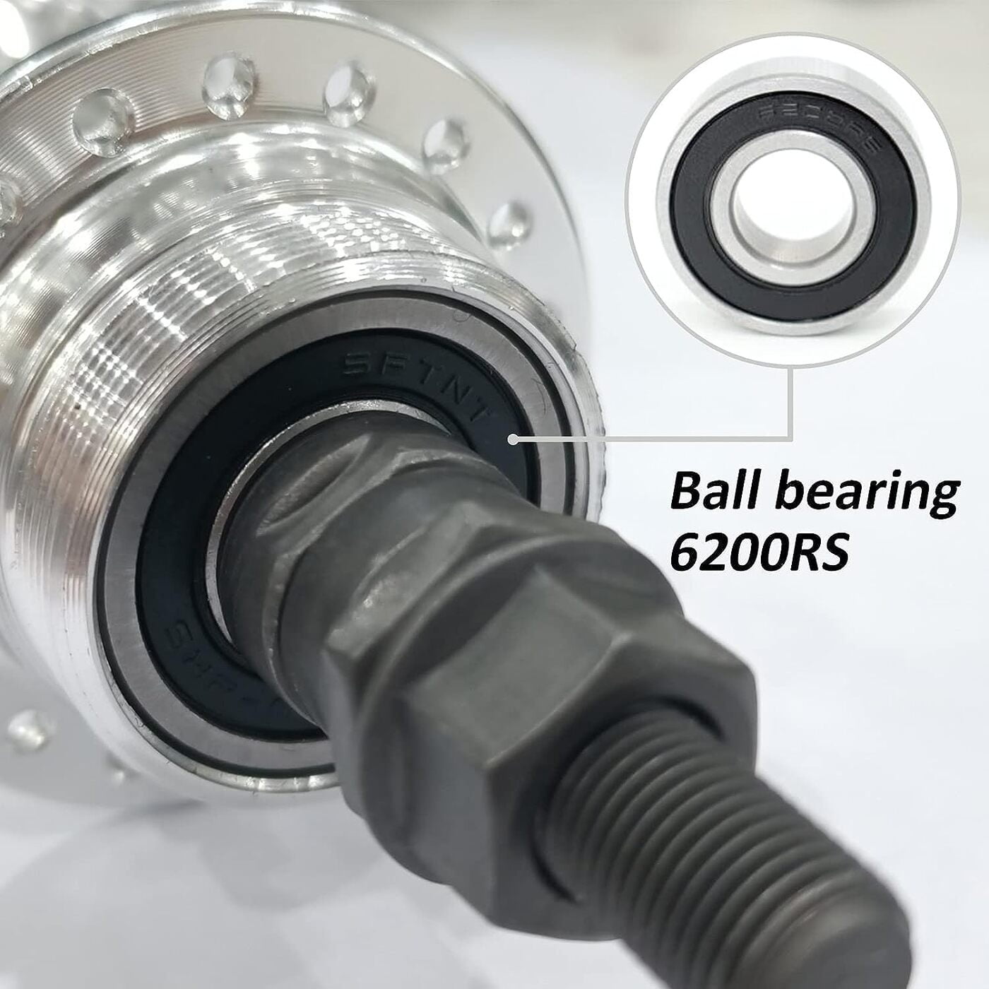 Hub Aluminium Alloy 36H Hub, With sealed bearings