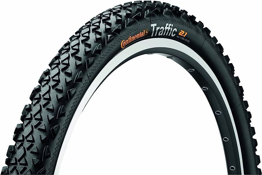 Continental Traffic, MTB Bicycle Tyre, 26 x 1.9 Continental Traffic, MTB Bicycle Tyre, 26 x 1.9
