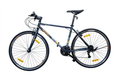 SZEL KOGIN E 700c Steel Hybrid Bike - Colour: Grey